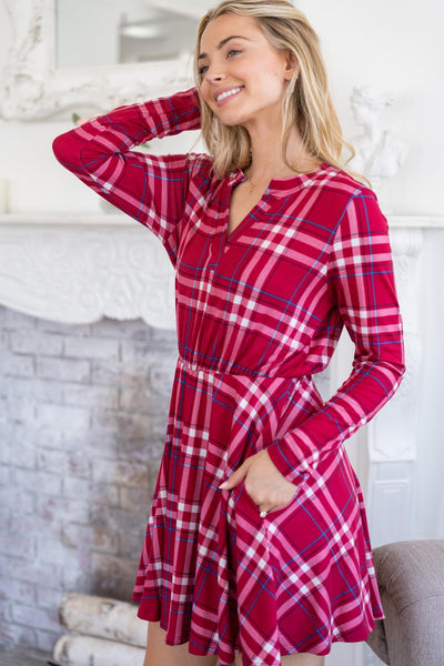 Plaid Dress