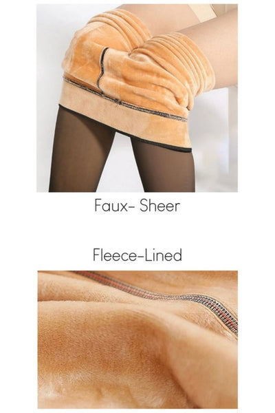 Plush Lined Winter Tights