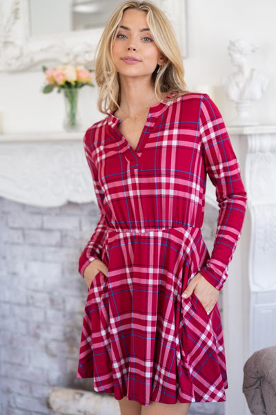 Plaid Dress