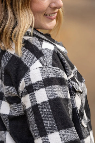 Norah Plaid Shacket