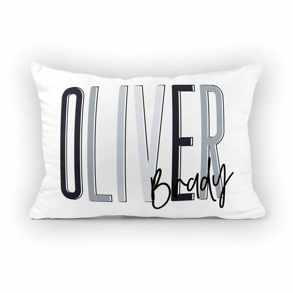 Kids Outlined Name Pillow