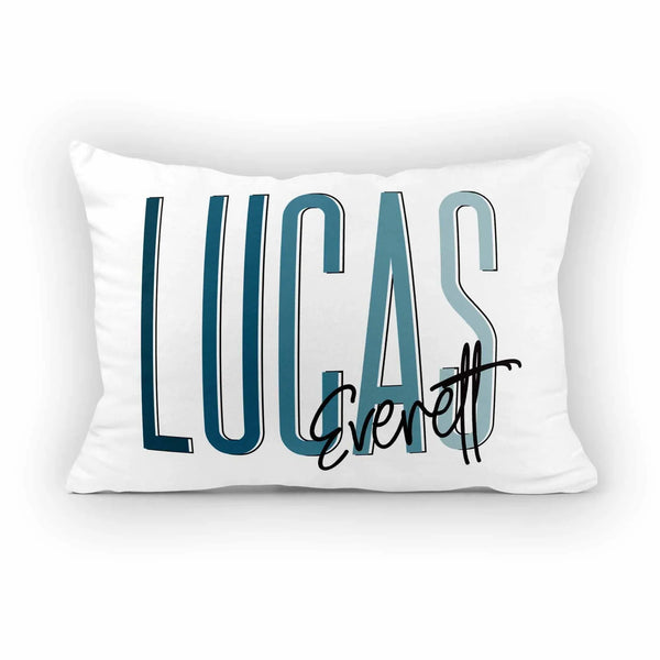 Kids Outlined Name Pillow