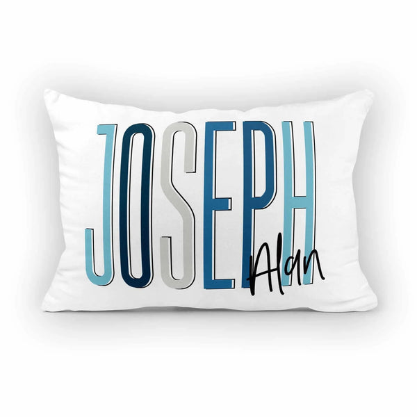 Kids Outlined Name Pillow