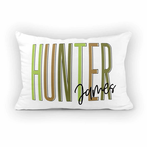 Kids Outlined Name Pillow