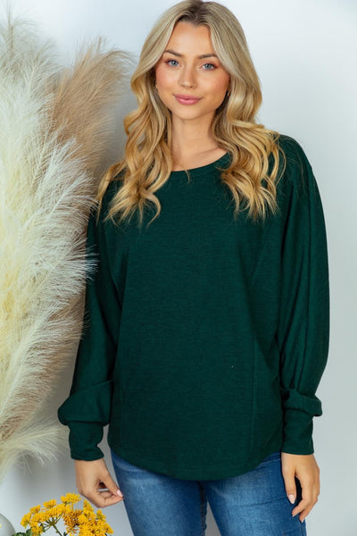 Open Back Knit Top