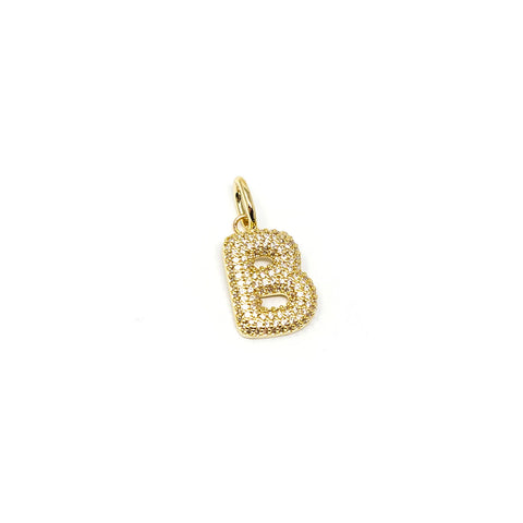 Bubble Letter Charm