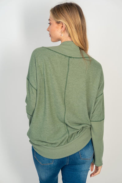 Mock Neck Top