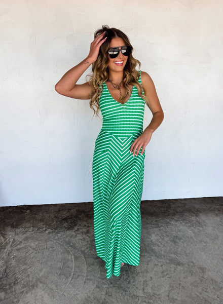 Luciana Striped Dress