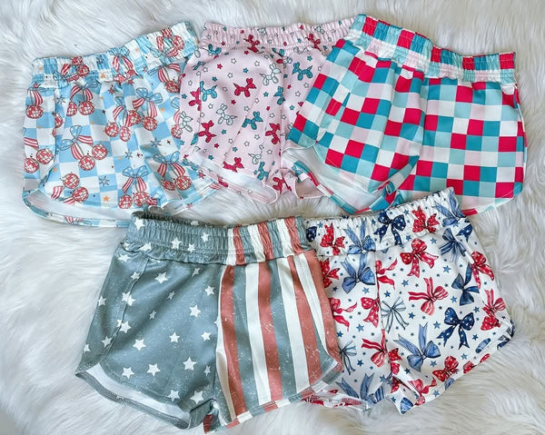Red White & Blue Shorts
