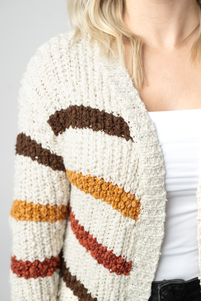Striped Cardigan