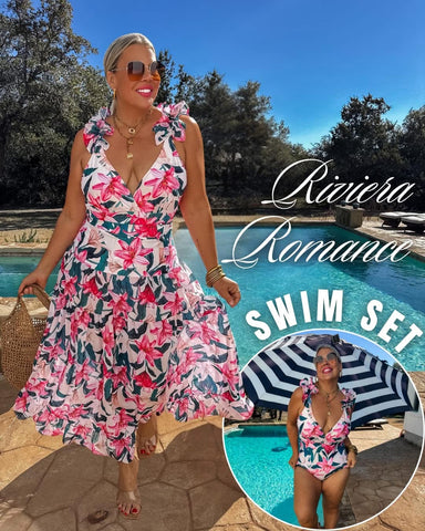 Riviera Romance Swim Set