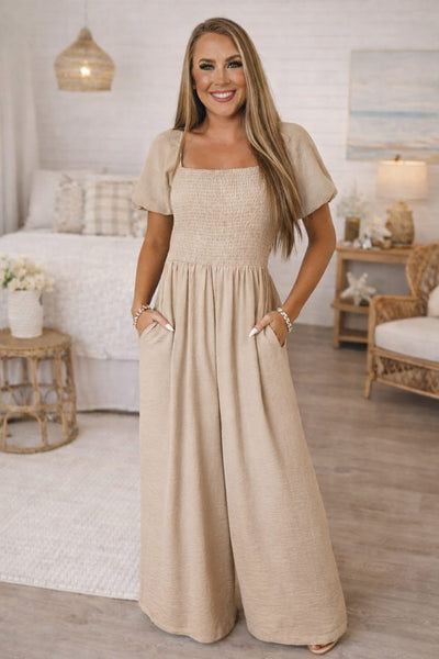 Wide Leg Jumpsuit