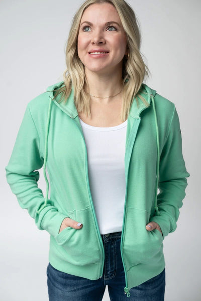 Classic Color Block Full Zip Jacket