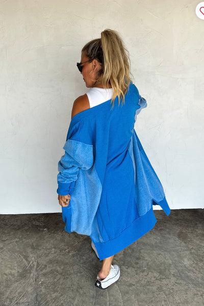 Desi Sweatshirt Cardigan