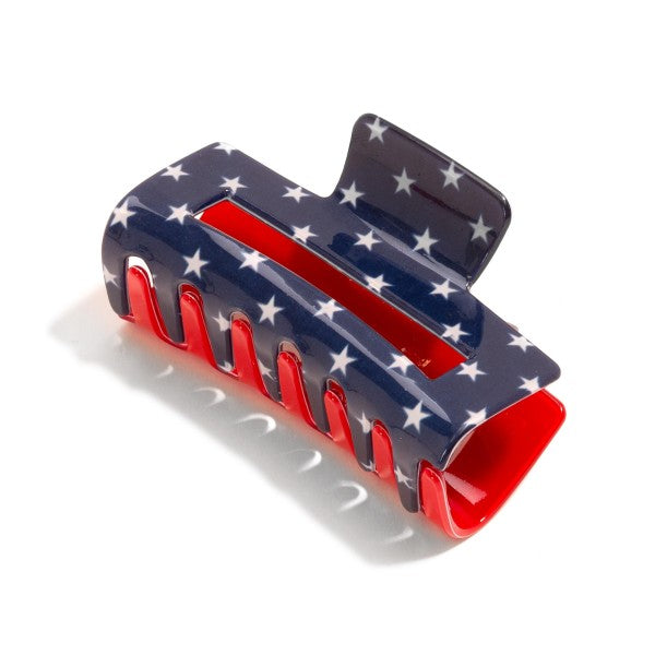 Americana Acetate Hair Clip