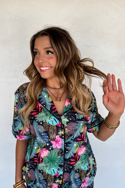 Wild Blooms Pj Set