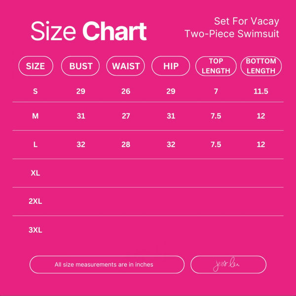 Set For Vacay Two Piece