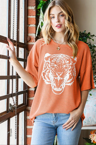 Who Dey Tiger Top