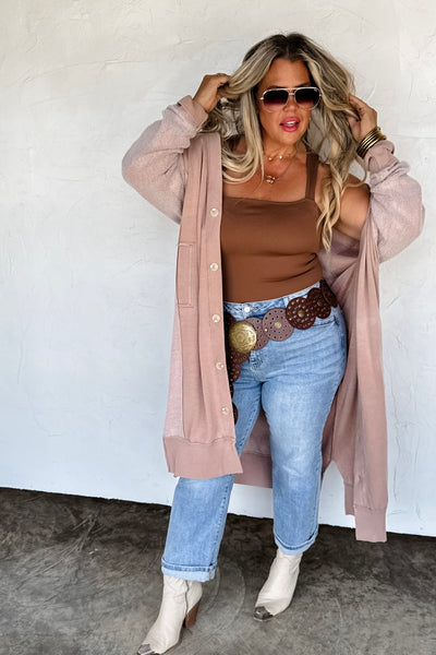 Desi Sweatshirt Cardigan