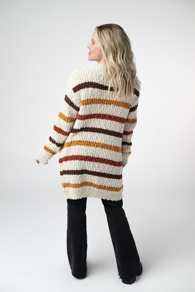Striped Cardigan