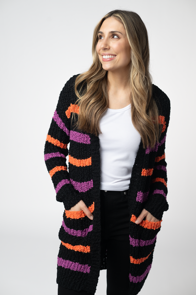 Striped Cardigan