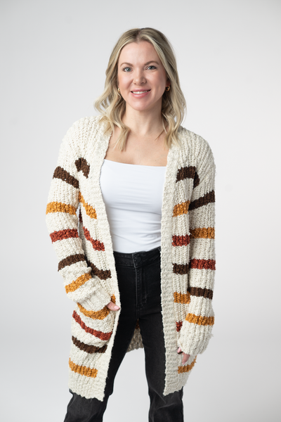 Striped Cardigan
