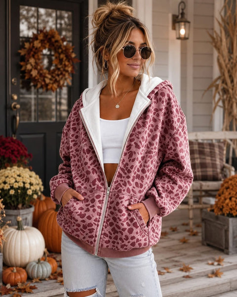 The Prescott Leopard Jacket