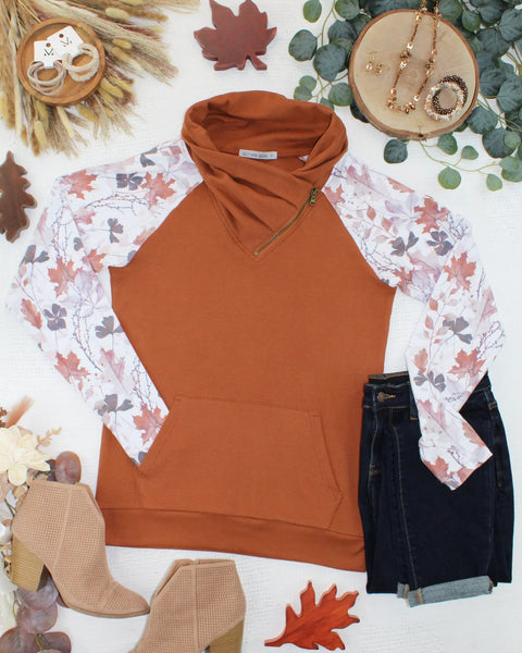 Classic Zoey Zipcowl Sweatshirt