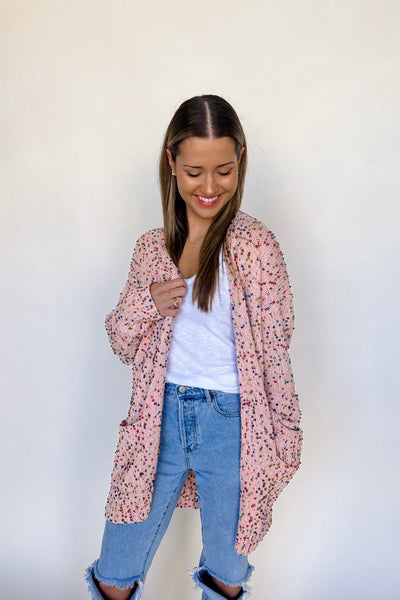 Striped Miley Dot Cardigan