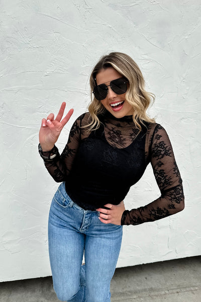 Roxy Lace Top