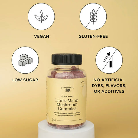 Lion’s Mane Mushroom Gummies