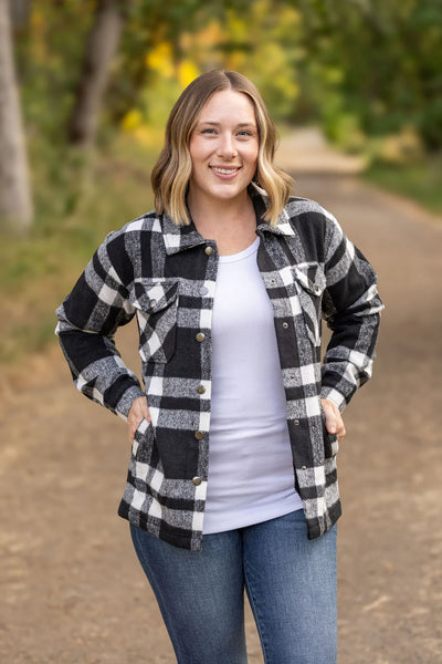 Norah Plaid Shacket
