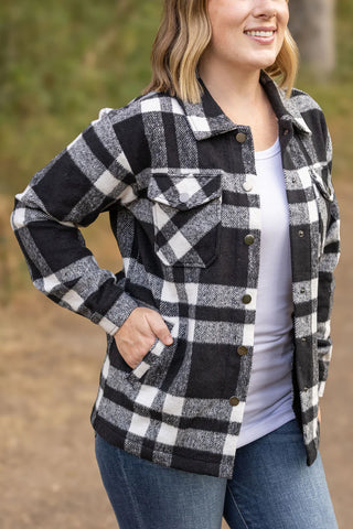 Norah Plaid Shacket
