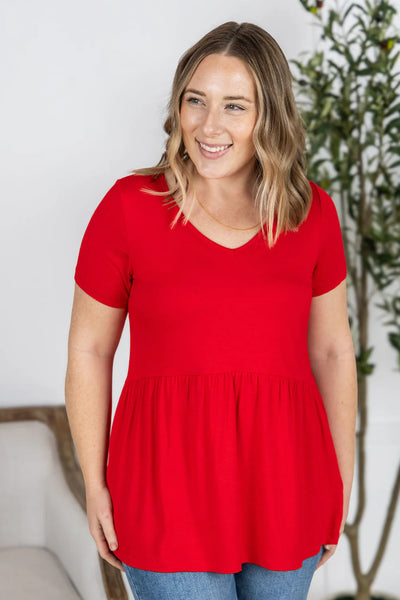 Sarah Ruffle Top