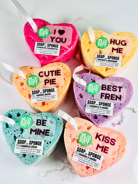 Valentine Bubble Sponge