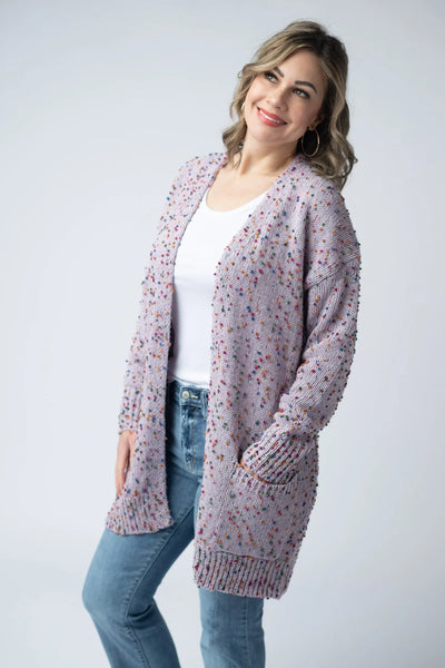 Confetti Dot Cardigan