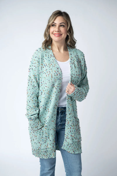 Confetti Dot Cardigan