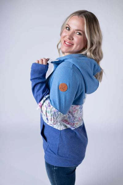 Classic Color Block Full Zip Jacket