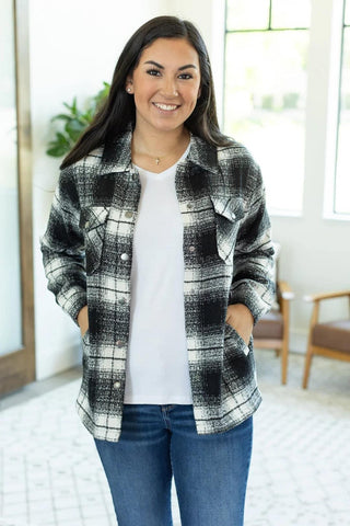 Norah Plaid Shacket