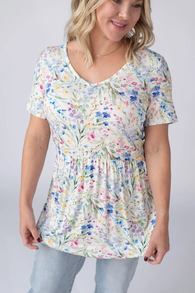 Sarah Ruffle Top