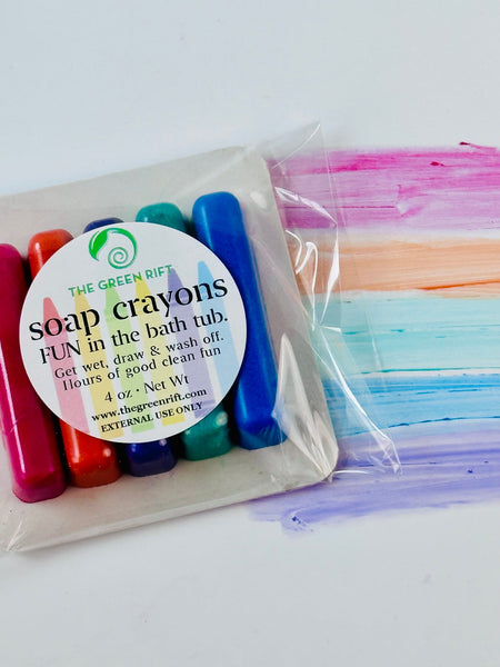 Rainbow Bath Crayons