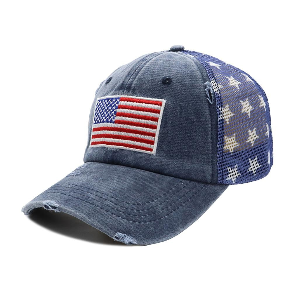 American Flag Baseball Cap