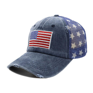 American Flag Baseball Cap