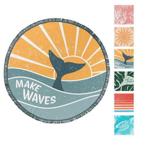 Round Beach Towels