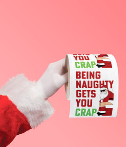 North Pole Plumbing Co. Hilarious Holiday Toilet Paper