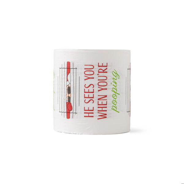 North Pole Plumbing Co. Hilarious Holiday Toilet Paper