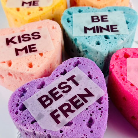 Valentine Bubble Sponge