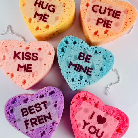 Valentine Bubble Sponge