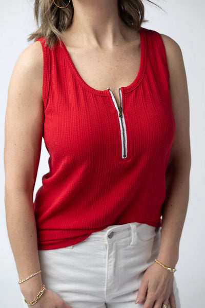 Mila Zipper tank
