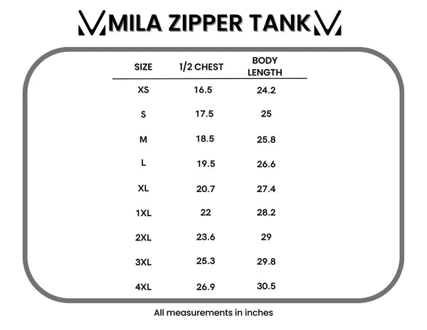 Mila Zipper tank